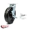 Service Caster 8 Inch Phenolic Caster with Roller Bearing and Brake/Swivel Lock SCC-30CS820-PHR-TLB-BSL - alternate 3